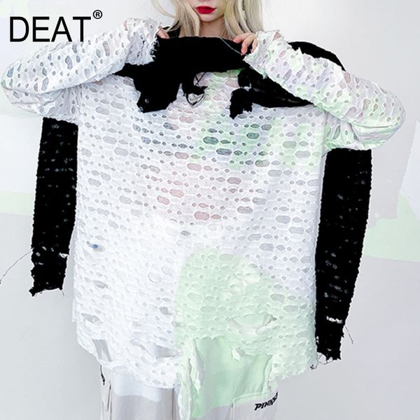 women white big size hollow out all-match t-shirt o-neck long sleeve fashion tide spring summer 3d1692 210421
women white big size hollow out all-match t-shirt o-neck long sleeve fashion tide spring summer 3d1692 210421