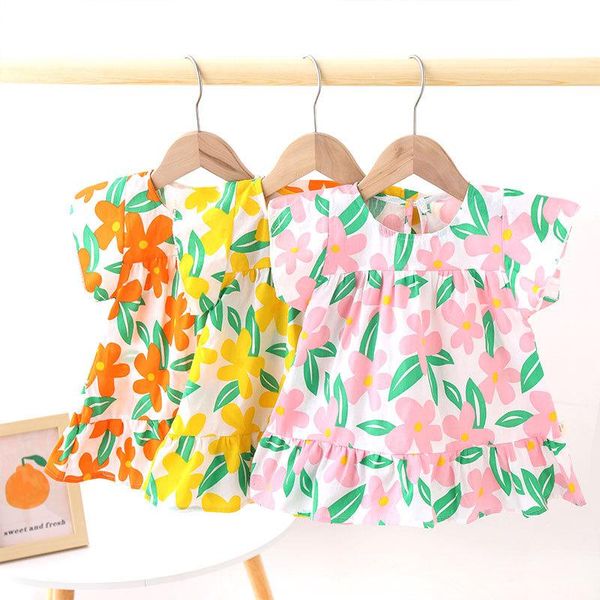 girl's dresses baby dress 2021 summer girls fashion infantile 0-4year children's clothes flower style kids clothing princess, Red;yellow
girl's dresses baby dress 2021 summer girls fashion infantile 0-4year children's clothes flower style kids clothing princess, Red;yellow