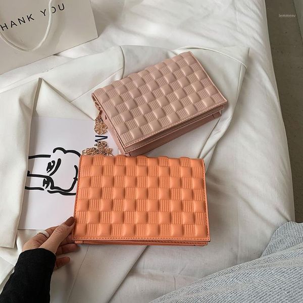 evening bags women pure color chain woven checker crossbody messenger shoulder bag casual ladies pu leather small square handbags purse1 
evening bags women pure color chain woven checker crossbody messenger shoulder bag casual ladies pu leather small square handbags purse1