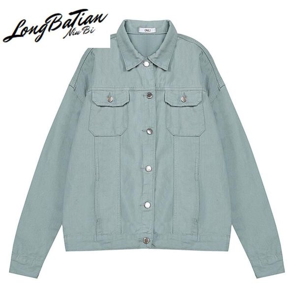 women's jackets fashion white pink 2021 autumn large size harajuku jeans jacket women overcoat casual female denim coat, Black;brown
women's jackets fashion white pink 2021 autumn large size harajuku jeans jacket women overcoat casual female denim coat, Black;brown