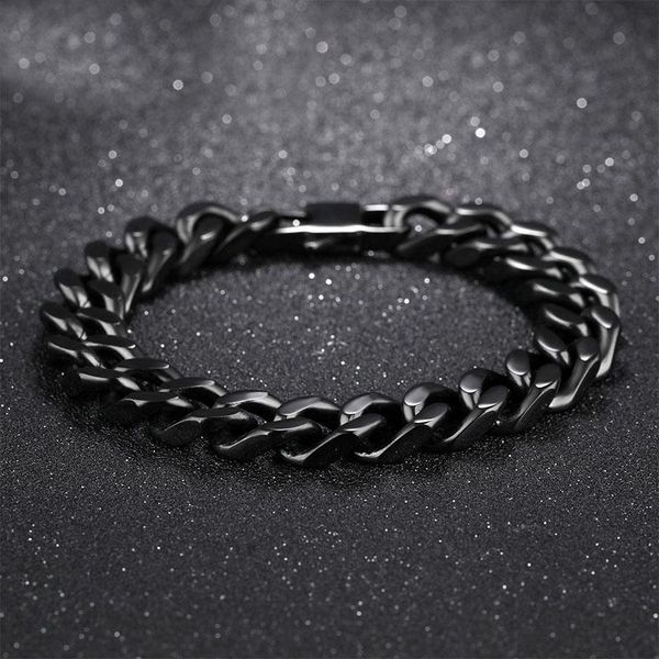 link, chain in handmade stainless steel gold bracelet men's steampunk gift accessories black cuban jewelry
link, chain in handmade stainless steel gold bracelet men's steampunk gift accessories black cuban jewelry