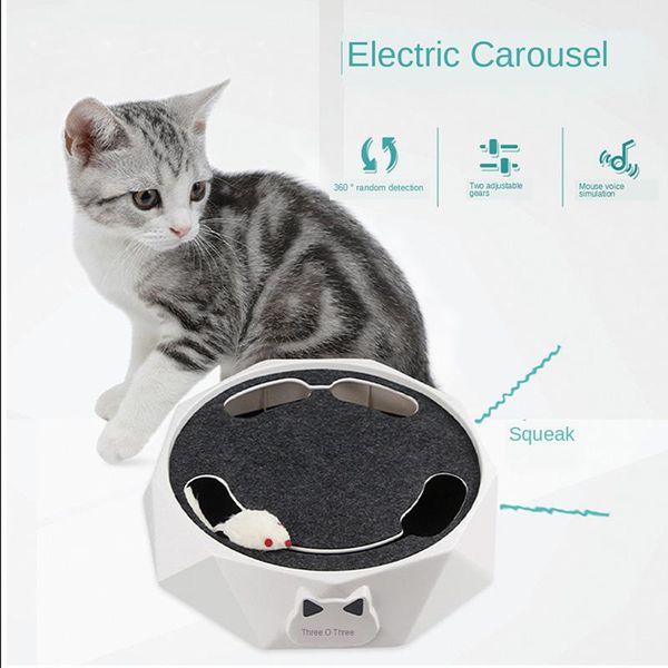 electric cat toy with running mouse automatic pet rotating teaser play hide and seek hunt for puppy kitten fun exercise toys
electric cat toy with running mouse automatic pet rotating teaser play hide and seek hunt for puppy kitten fun exercise toys