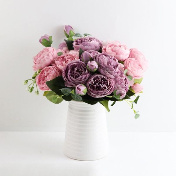 decorative flowers & wreaths 1 bunch artificial flower 5 heads silk peony persian rose wedding bouquet party home decoration fake plants
decorative flowers & wreaths 1 bunch artificial flower 5 heads silk peony persian rose wedding bouquet party home decoration fake plants