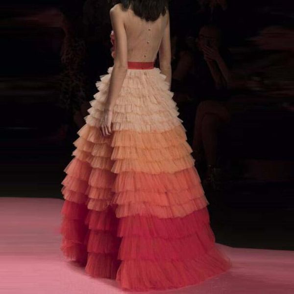 skirts beautiful mixed color high waist long formal skirt trendy tiered tulle women zipper style floor length party custom made, Black
skirts beautiful mixed color high waist long formal skirt trendy tiered tulle women zipper style floor length party custom made, Black