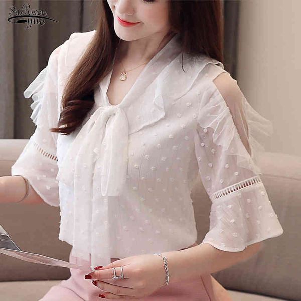 summer off shoulder chiffon shirt women office short flare sleeve solid pullover blouse plus size ladies 10298 210508, White
summer off shoulder chiffon shirt women office short flare sleeve solid pullover blouse plus size ladies 10298 210508, White