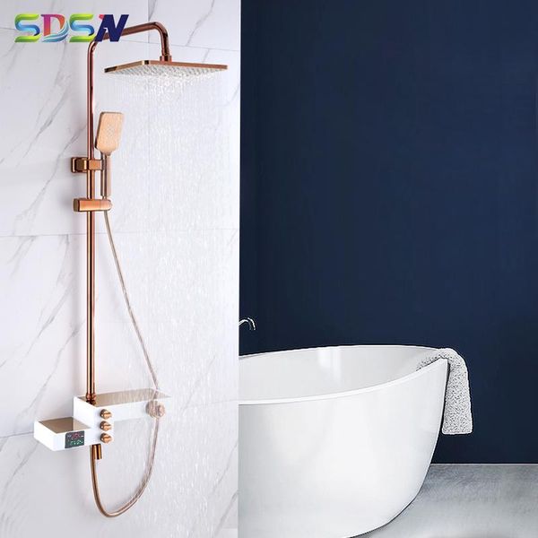 white chrome shower faucet set &cold bathroom system european style bathtub brass body square head sets
white chrome shower faucet set &cold bathroom system european style bathtub brass body square head sets