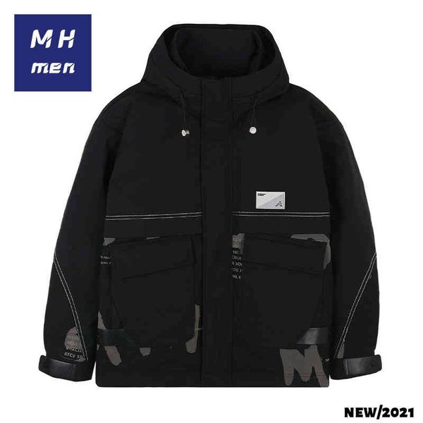 mh winter new 2021 street fashion brand letter personalized hooded warm coat down et men's, Black
mh winter new 2021 street fashion brand letter personalized hooded warm coat down et men's, Black
