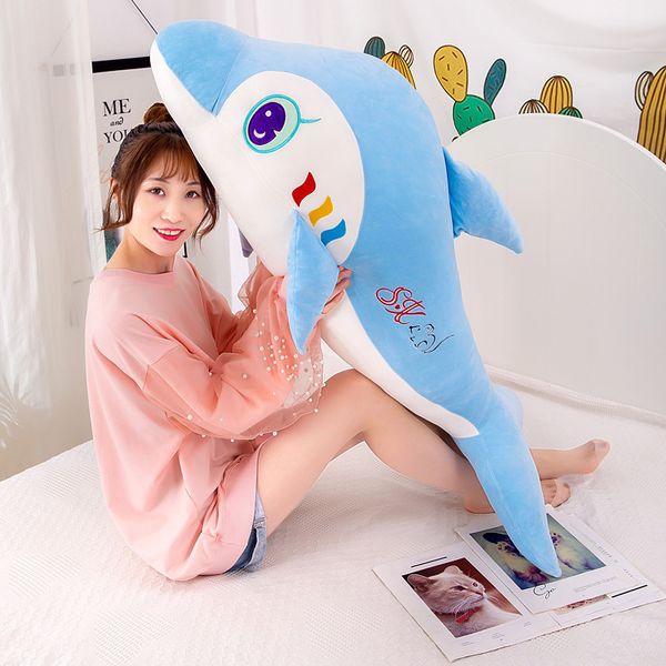 50100cm new squishy stuffed dolphin doll aquatic giant animal elastic plush toy blue pink green boys girls gift
50100cm new squishy stuffed dolphin doll aquatic giant animal elastic plush toy blue pink green boys girls gift