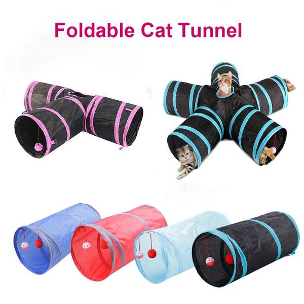colors 2/3/4/5 holes foldable pet cat tunnel indoor outdoor training toy for animal playing tube toys
colors 2/3/4/5 holes foldable pet cat tunnel indoor outdoor training toy for animal playing tube toys
