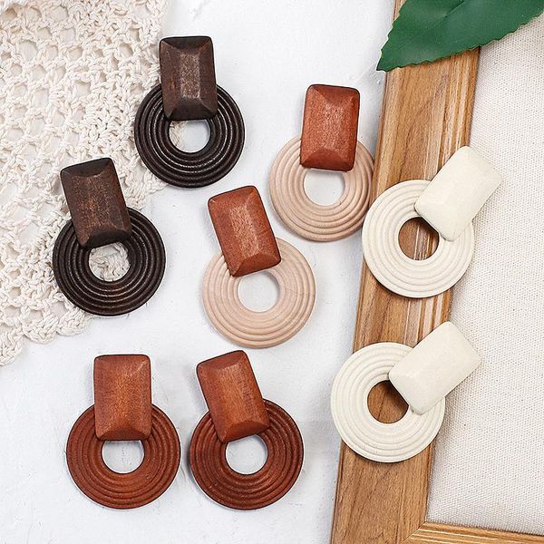 dangle & chandelier lifefontier unique ethnic wooden drop earrings for women geometric hollow round wood korean fashion jewelry 2021, Silver
dangle & chandelier lifefontier unique ethnic wooden drop earrings for women geometric hollow round wood korean fashion jewelry 2021, Silver