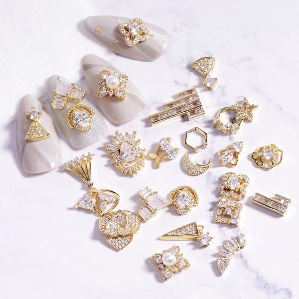 nail art zircon series metal decoration pendant shiny charm rhinestone diy ornament accessories1, Silver;gold
nail art zircon series metal decoration pendant shiny charm rhinestone diy ornament accessories1, Silver;gold