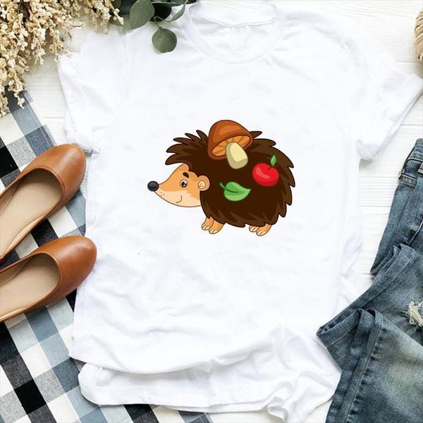 Kawaii Hedgehog Cartoon Female Men T Shirt And Womens Ulzzang Harajuku 90s Girls Summer, White;black
Kawaii Hedgehog Cartoon Female Men T Shirt And Womens Ulzzang Harajuku 90s Girls Summer, White;black