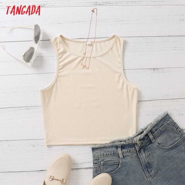 tangada women solid beige strethy cop tank sleeveless backless female basic 3a49 210609, White
tangada women solid beige strethy cop tank sleeveless backless female basic 3a49 210609, White
