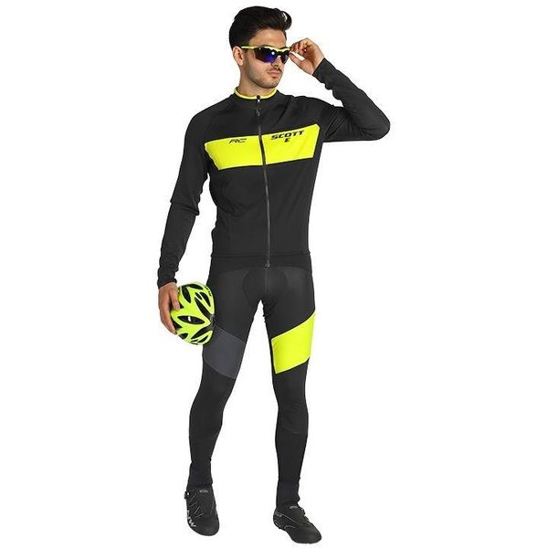 fluorescent yellow cycling jersey sets mens long sleeve suit mtb clothing bicycle clothes racing, Black;blue
fluorescent yellow cycling jersey sets mens long sleeve suit mtb clothing bicycle clothes racing, Black;blue