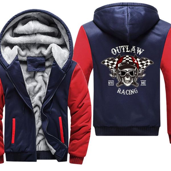 men's hoodies & sweatshirts outlaw racing print punk winter thick men zipper jacket oversize hip hop coat male streetwear graffiti plus, Black
men's hoodies & sweatshirts outlaw racing print punk winter thick men zipper jacket oversize hip hop coat male streetwear graffiti plus, Black