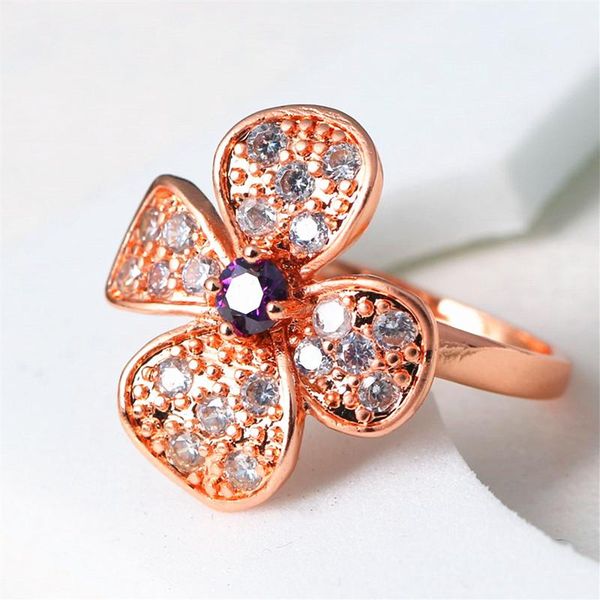 wedding rings rose gold color classic fashion wild beautiful female petal inlaid zircon hand jewelry, Slivery;golden
wedding rings rose gold color classic fashion wild beautiful female petal inlaid zircon hand jewelry, Slivery;golden