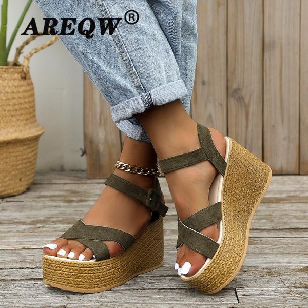 sandals women wedges heel summer slingback genuine slides mules woman 2021, Black
sandals women wedges heel summer slingback genuine slides mules woman 2021, Black