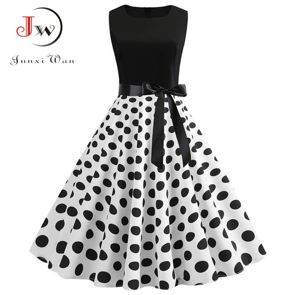 black white patchwork polka dot summer dress women vintage 50s 60s pin up rockabilly dress plus size robe party office dresses, Black;gray
black white patchwork polka dot summer dress women vintage 50s 60s pin up rockabilly dress plus size robe party office dresses, Black;gray
