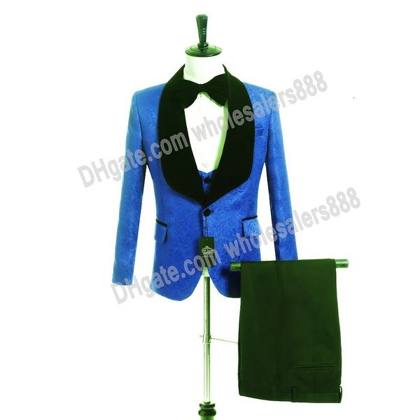men's suits & blazers arrival groomsmen royal blue groom tuxedos shawl veet lapel men wedding man bridegroom (jacket + pants vest, White;black
men's suits & blazers arrival groomsmen royal blue groom tuxedos shawl veet lapel men wedding man bridegroom (jacket + pants vest, White;black