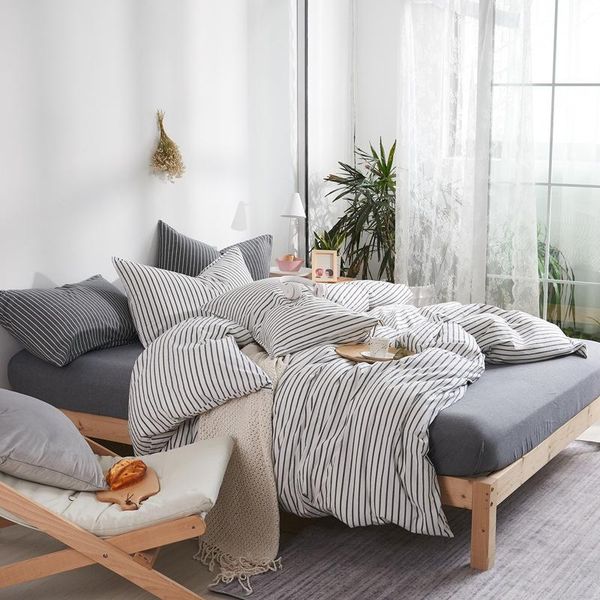 bedding sets elka japanese-style easy washed cotton duvetcover yarn-dyed striped checked sheet four-piece set oceania
bedding sets elka japanese-style easy washed cotton duvetcover yarn-dyed striped checked sheet four-piece set oceania