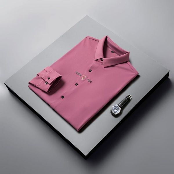 men's dress shirts high-end quality luxury long-sleeved shirt lapel solid color casual cardigan business youth korean clothes men, White;black
men's dress shirts high-end quality luxury long-sleeved shirt lapel solid color casual cardigan business youth korean clothes men, White;black