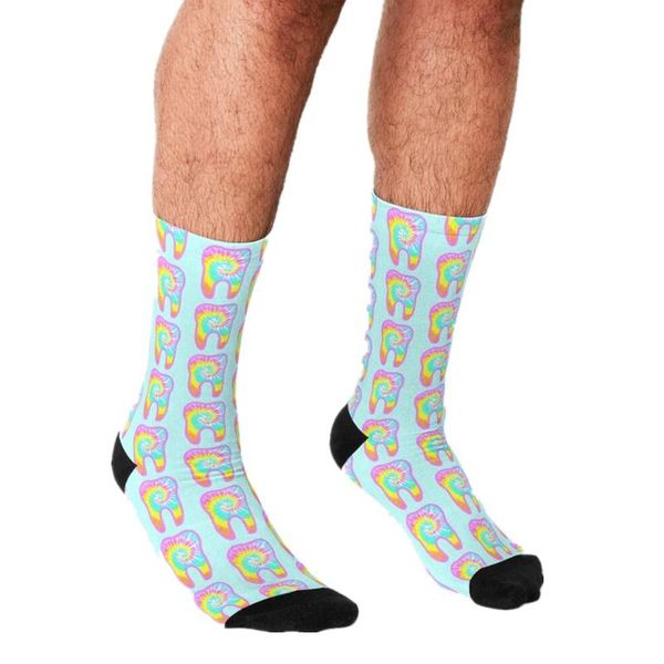 men's socks 2021 funny harajuku tie dye tooth printed hip hop men happy cute boys street style crazy for, Black
men's socks 2021 funny harajuku tie dye tooth printed hip hop men happy cute boys street style crazy for, Black