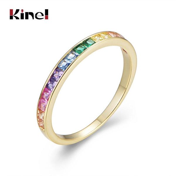 cluster rings kinel authentic 925 sterling silver various colors square colorized crystal women wedding cz fashion jewelry accessories, Golden;silver
cluster rings kinel authentic 925 sterling silver various colors square colorized crystal women wedding cz fashion jewelry accessories, Golden;silver