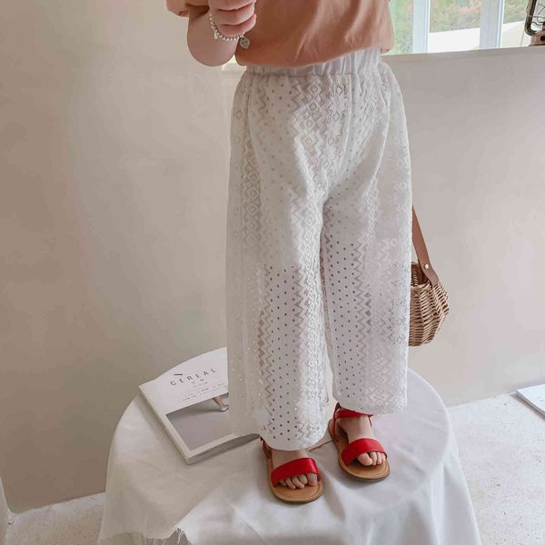 summer girls thin fashion lace wide leg trousers kids cool soft all-match loose pants anti-mosquito 210508, Blue
summer girls thin fashion lace wide leg trousers kids cool soft all-match loose pants anti-mosquito 210508, Blue