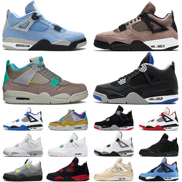 fashion discount jumpman 4 4s basketball shoes for women men university blue taupe haze red thunder white oreo mens trainers sports sneakers
fashion discount jumpman 4 4s basketball shoes for women men university blue taupe haze red thunder white oreo mens trainers sports sneakers