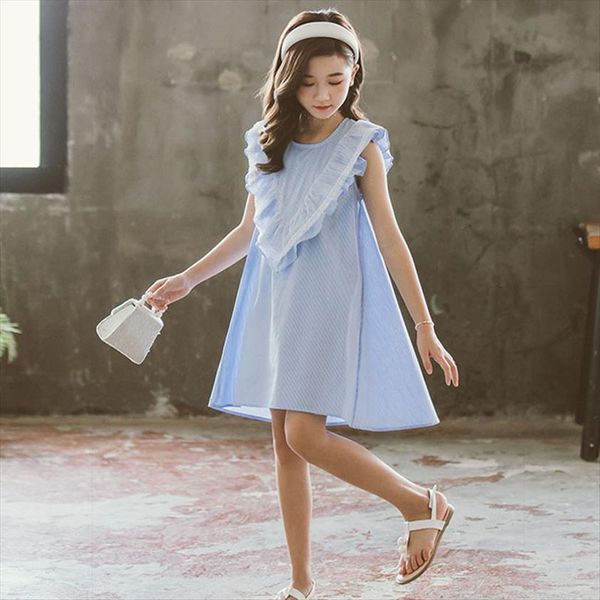 patchwork summer kids for girls girl dress children clothing teenager princess blue striped sleeveless, Red;yellow
patchwork summer kids for girls girl dress children clothing teenager princess blue striped sleeveless, Red;yellow