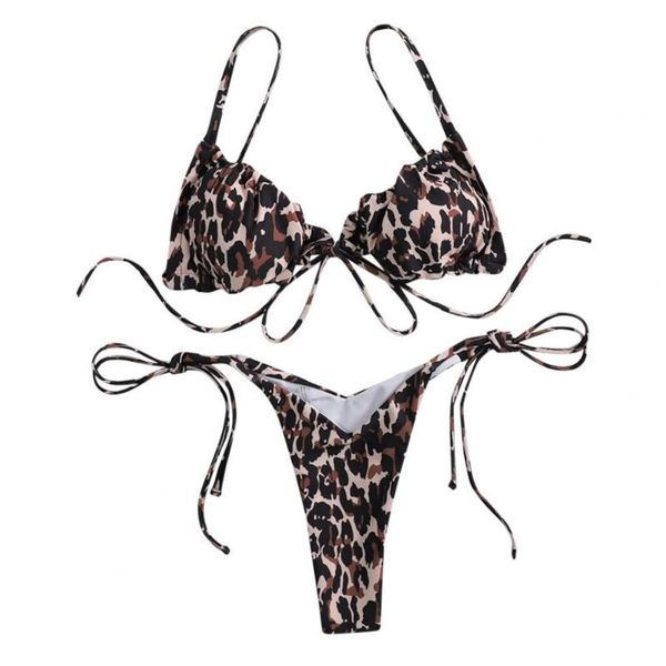 women's swimwear bikini split no underwire ladies women camouflage printing for sea, White;black
women's swimwear bikini split no underwire ladies women camouflage printing for sea, White;black