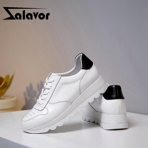 dress shoes rizabina women sneakers real leather thick bottom fashion cool daily footwear size 34-39, Black
dress shoes rizabina women sneakers real leather thick bottom fashion cool daily footwear size 34-39, Black