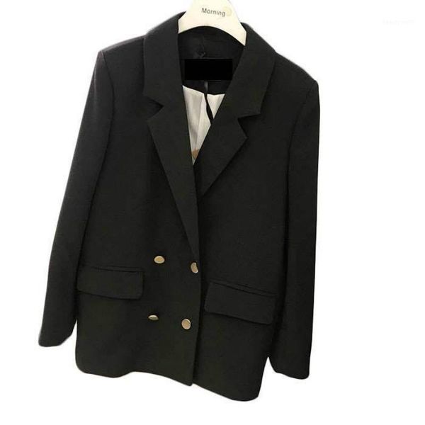 women's suits & blazers blazer feminino spring and autumn metal double-breasted ol temperament commuter casual fashion suit jacket fema, White;black
women's suits & blazers blazer feminino spring and autumn metal double-breasted ol temperament commuter casual fashion suit jacket fema, White;black