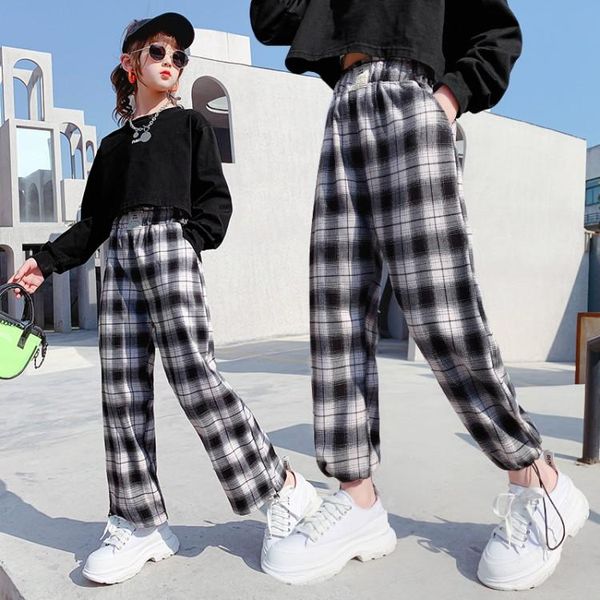 trousers pants for kids girls black plaid long casual style children spring autumn bottoms clothing 6 8 10 12y, Blue
trousers pants for kids girls black plaid long casual style children spring autumn bottoms clothing 6 8 10 12y, Blue