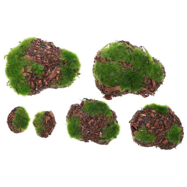 decorative flowers & wreaths 6pcs imitation moss stones fish tank landscape stone micro simulation balls
decorative flowers & wreaths 6pcs imitation moss stones fish tank landscape stone micro simulation balls