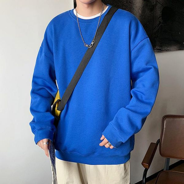 men's hoodies & sweatshirts 2021 autumn simple hoodie men with and large size plus cashmere for hong kong style fashion couples solid c, Black
men's hoodies & sweatshirts 2021 autumn simple hoodie men with and large size plus cashmere for hong kong style fashion couples solid c, Black