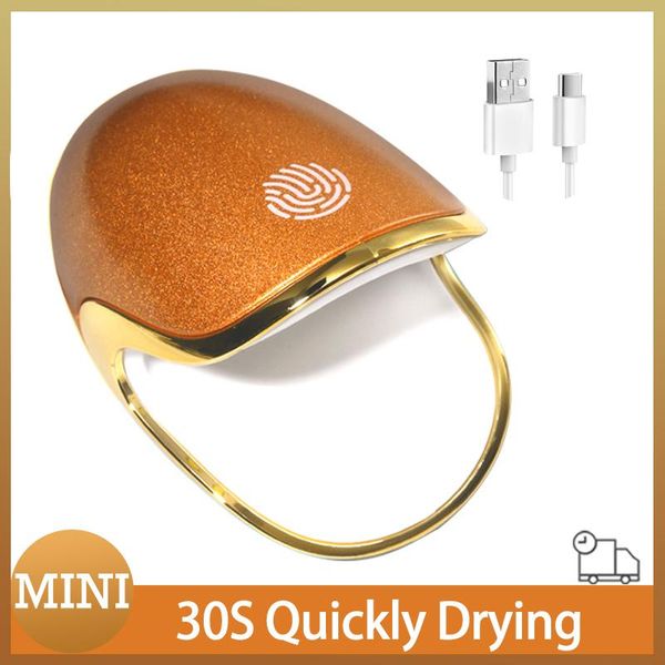 mini q6 touch button led uv lamp 30s quick dry 6w nail upgrade dryer type-c recharging for drying nails dryers
mini q6 touch button led uv lamp 30s quick dry 6w nail upgrade dryer type-c recharging for drying nails dryers