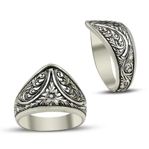 thumb silver ring vintage handcrafted men solid 925 sterling ottoman motif cluster rings, Golden;silver
thumb silver ring vintage handcrafted men solid 925 sterling ottoman motif cluster rings, Golden;silver