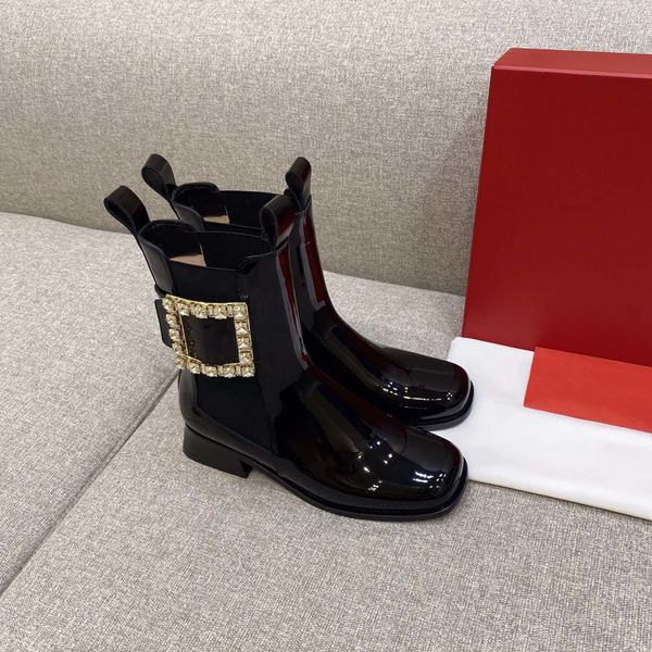 women's shoes designer square buckle straps luxury comfortable brand martin boots size 35-40, Red;white
women's shoes designer square buckle straps luxury comfortable brand martin boots size 35-40, Red;white