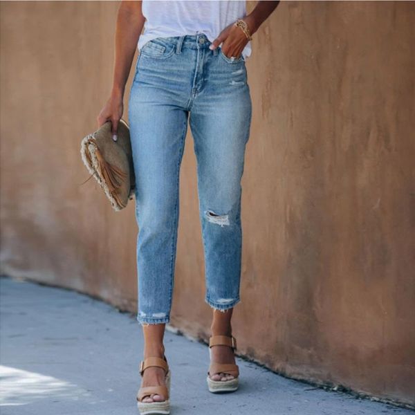 ripped jeans light blue distressed broken hole streetwear cropped pants denim elastic waist baggy leg clothes woman women's
ripped jeans light blue distressed broken hole streetwear cropped pants denim elastic waist baggy leg clothes woman women's