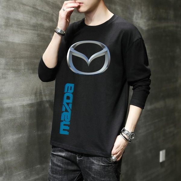 men's t-shirts mazda cotton long sleeve t shirt men solid spring casual mens base layer male classic clothes, White;black
men's t-shirts mazda cotton long sleeve t shirt men solid spring casual mens base layer male classic clothes, White;black
