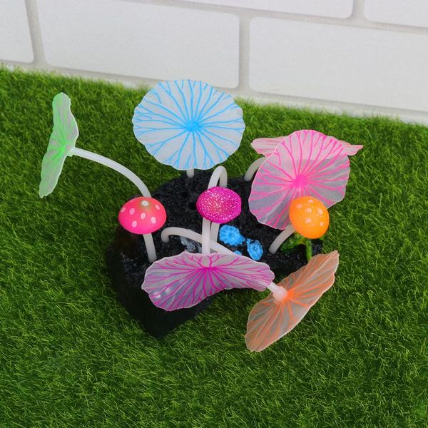 decorations unique aquarium ornament plants silicone lotus leaf fish tank simulation luminous aquatic decoration for home
decorations unique aquarium ornament plants silicone lotus leaf fish tank simulation luminous aquatic decoration for home