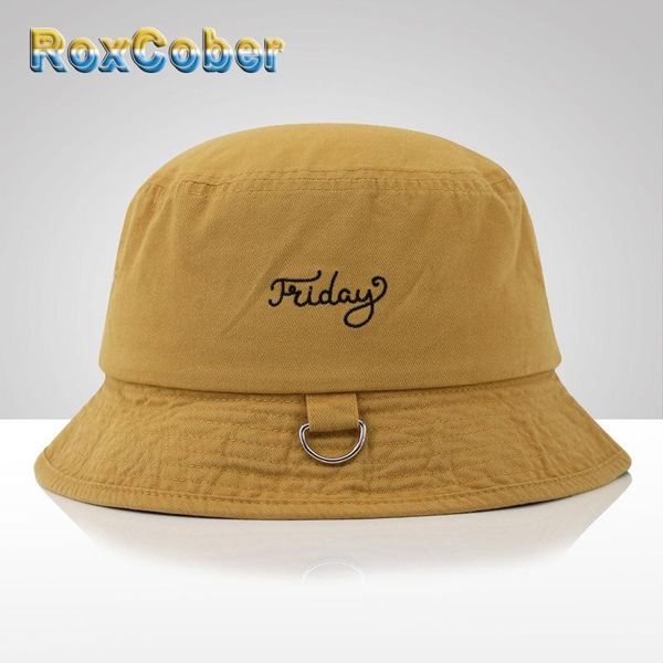 cloches roxcober women men outdoor sun protection bucket hat letter embroidered beach bob chapeau cap fisherman fishing, Blue;gray
cloches roxcober women men outdoor sun protection bucket hat letter embroidered beach bob chapeau cap fisherman fishing, Blue;gray