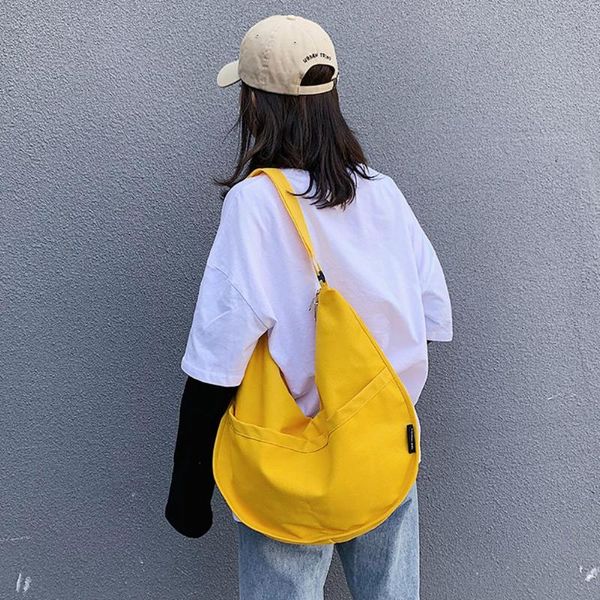 women fashion canvas bag large capacity dumplings messenger shoulder waist bags 
women fashion canvas bag large capacity dumplings messenger shoulder waist bags