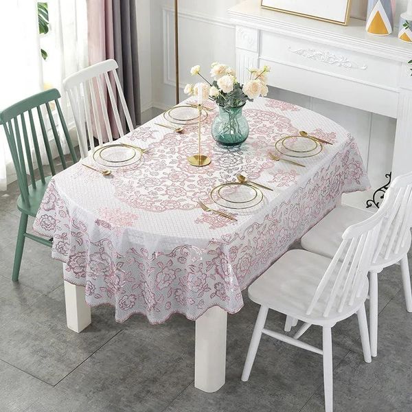 table cloth european style tablecloth oval oil proof waterproof pvc environmental protection material
table cloth european style tablecloth oval oil proof waterproof pvc environmental protection material