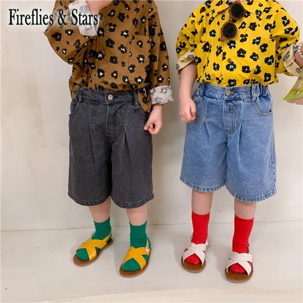 spring autumn girls jeans baby pirate shorts kids bottoms children denim streetwear fashion solid 2 to 9 yrs trousers, Blue
spring autumn girls jeans baby pirate shorts kids bottoms children denim streetwear fashion solid 2 to 9 yrs trousers, Blue