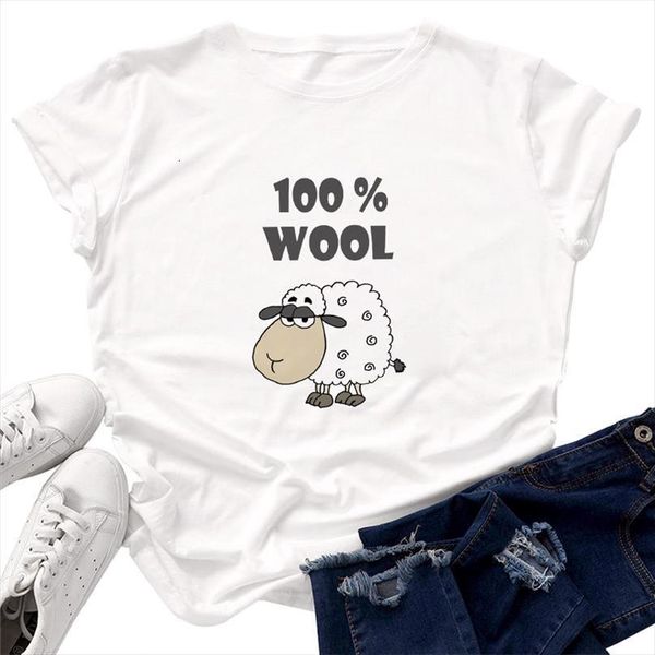 summer fashion and womens men t shirt sheep cartoon print short sleeve casual harajuku graphic women, White;black
summer fashion and womens men t shirt sheep cartoon print short sleeve casual harajuku graphic women, White;black