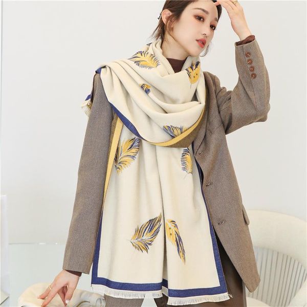 scarves women winter warm cashmere pashmina scarf luxury thick print blanket shawl wrap hijab foulard 2021 design poncho bufanda echarpe, Blue;gray
scarves women winter warm cashmere pashmina scarf luxury thick print blanket shawl wrap hijab foulard 2021 design poncho bufanda echarpe, Blue;gray