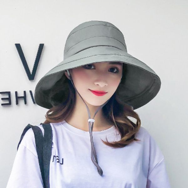 sun hat women's fisherman's summer big edge sunshade korean version versatile outdoor travel beach cool sunscreen hat, Blue;gray
sun hat women's fisherman's summer big edge sunshade korean version versatile outdoor travel beach cool sunscreen hat, Blue;gray