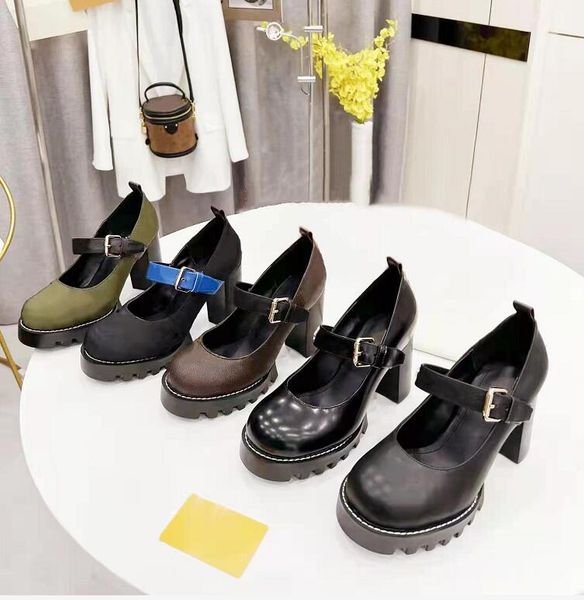 2022 spring summer new women high heels sandals classic exquisite print solid leather thick soled stylish single shoes modern leisure ladies, Black
2022 spring summer new women high heels sandals classic exquisite print solid leather thick soled stylish single shoes modern leisure ladies, Black